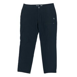 Mountain Hardwear PantS Womens 8‎ Black Hiking Outdoor Stretch Nylon Blend
